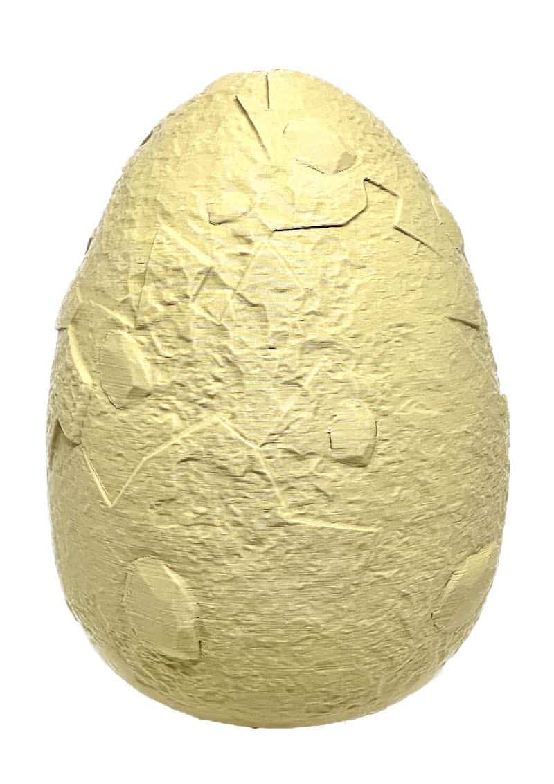 Dinosaur Egg Bone White