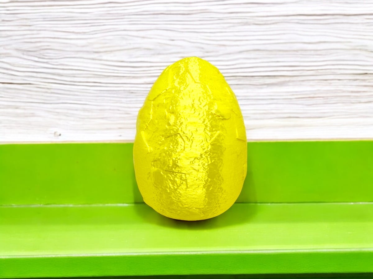 Dinosaur Egg Yellow Silk