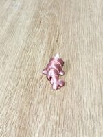 Flexi Baby Narwhal Keyring Pink Silk