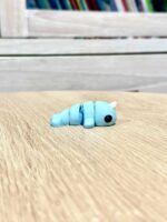 Flexi Baby Narwhal Keyring Baby Blue