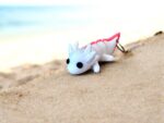 Flrexi Axolotl Keyring White