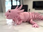 Laughing Axolotl - Pink Pastel