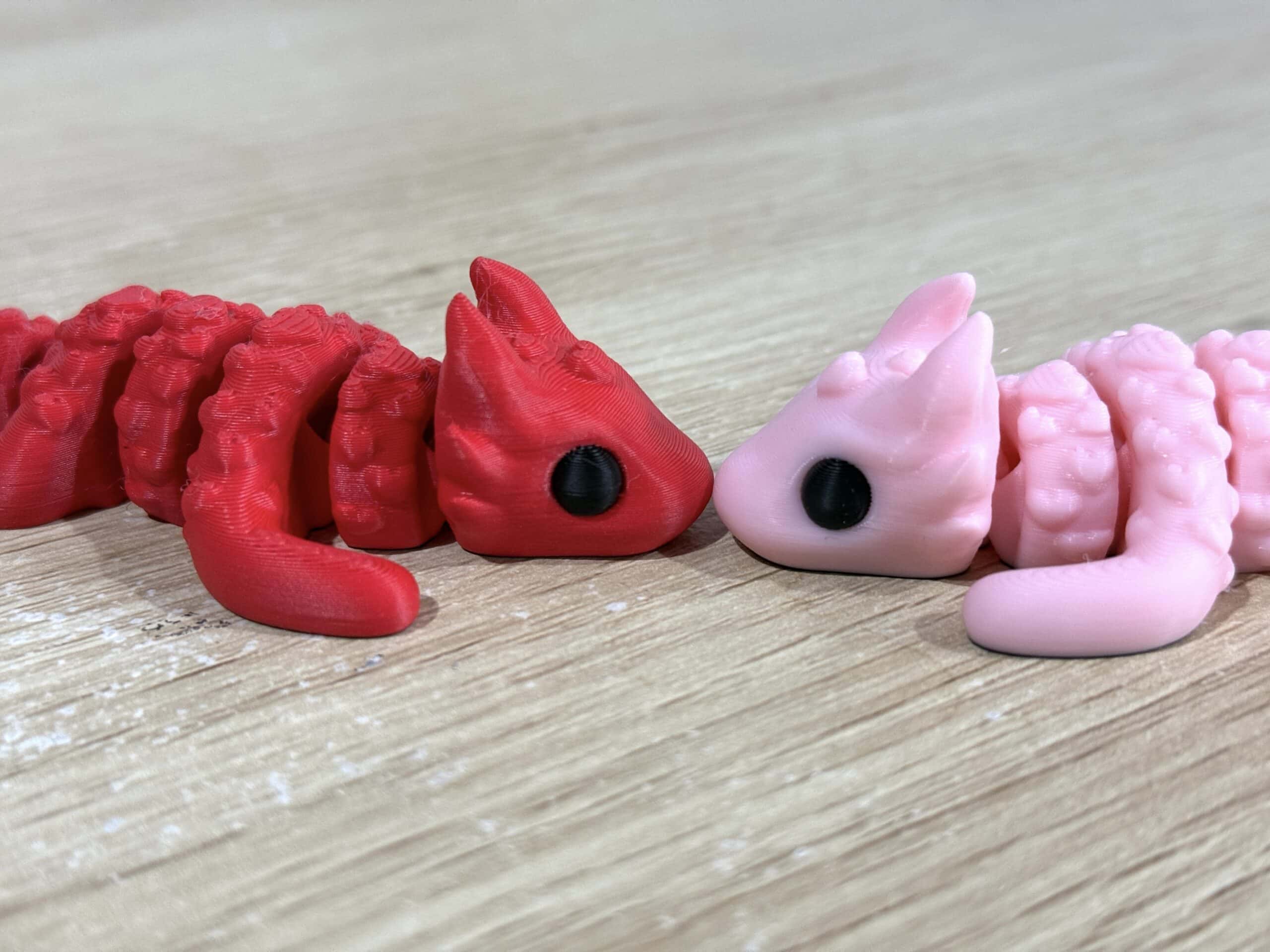 Baby Love Dragon - Pink and Red