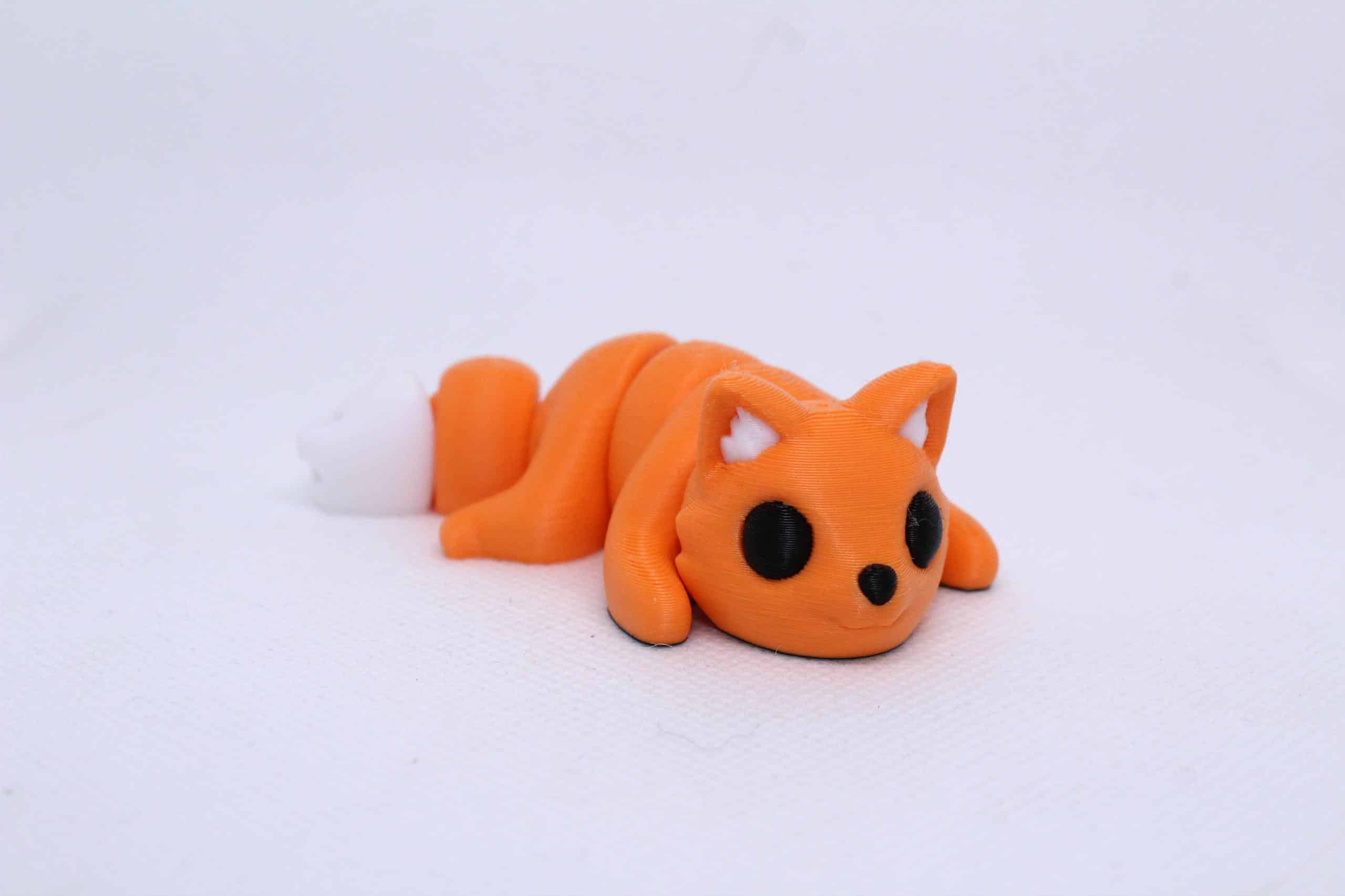 Flexi Baby Fox Keyring