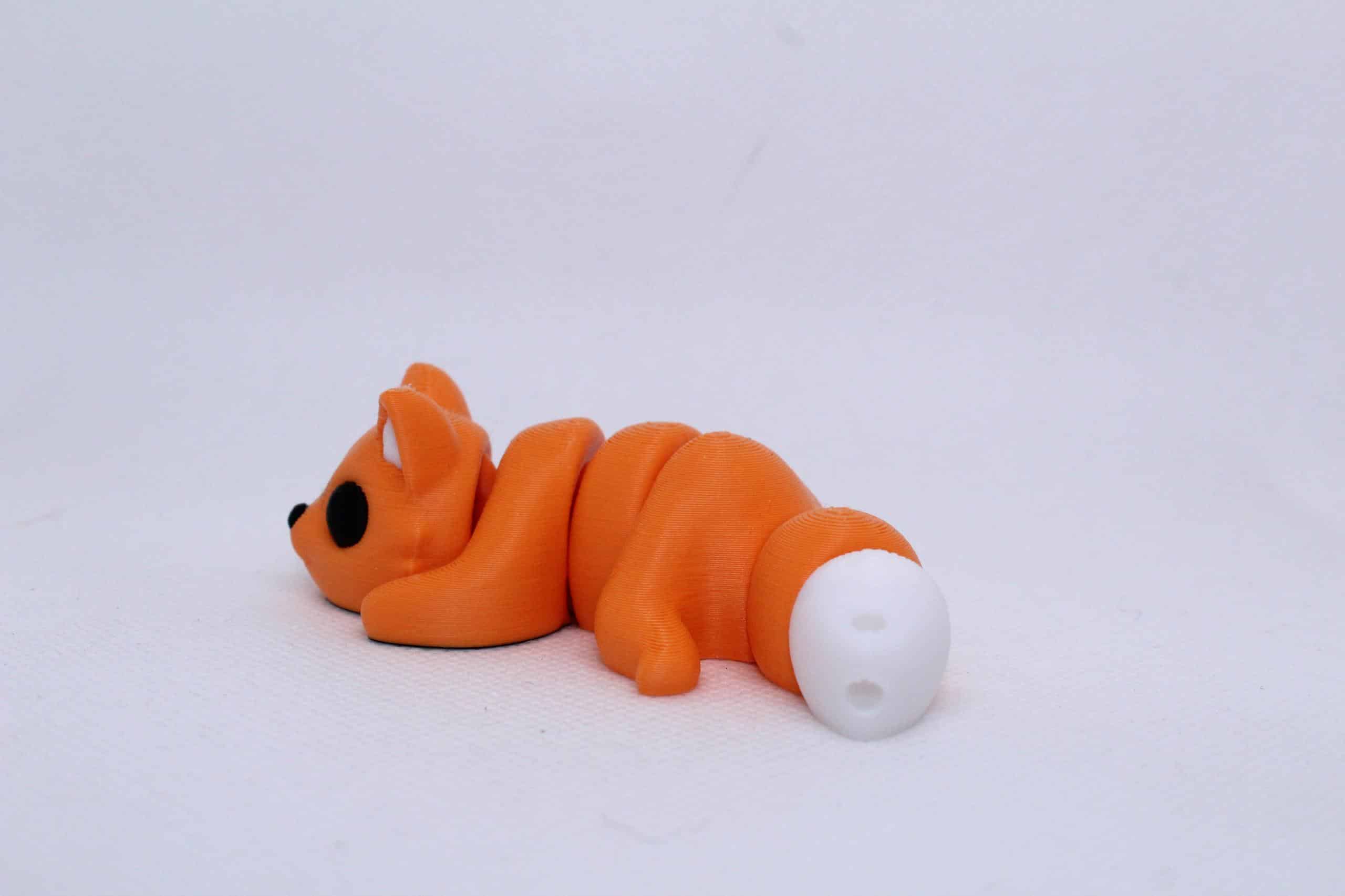 Flexi Baby Fox Keyring