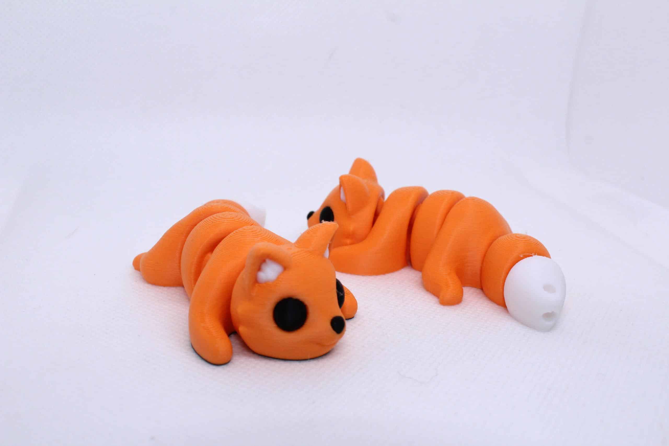 Flexi Baby Fox Keyring