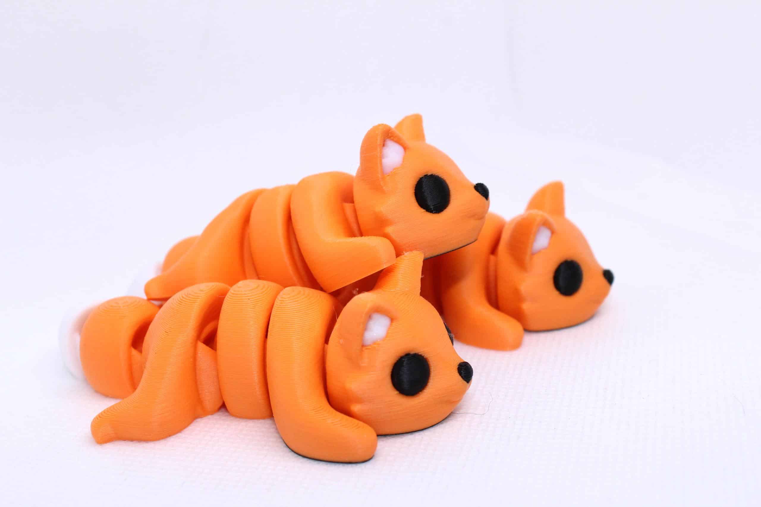 Flexi Baby Fox Keyring