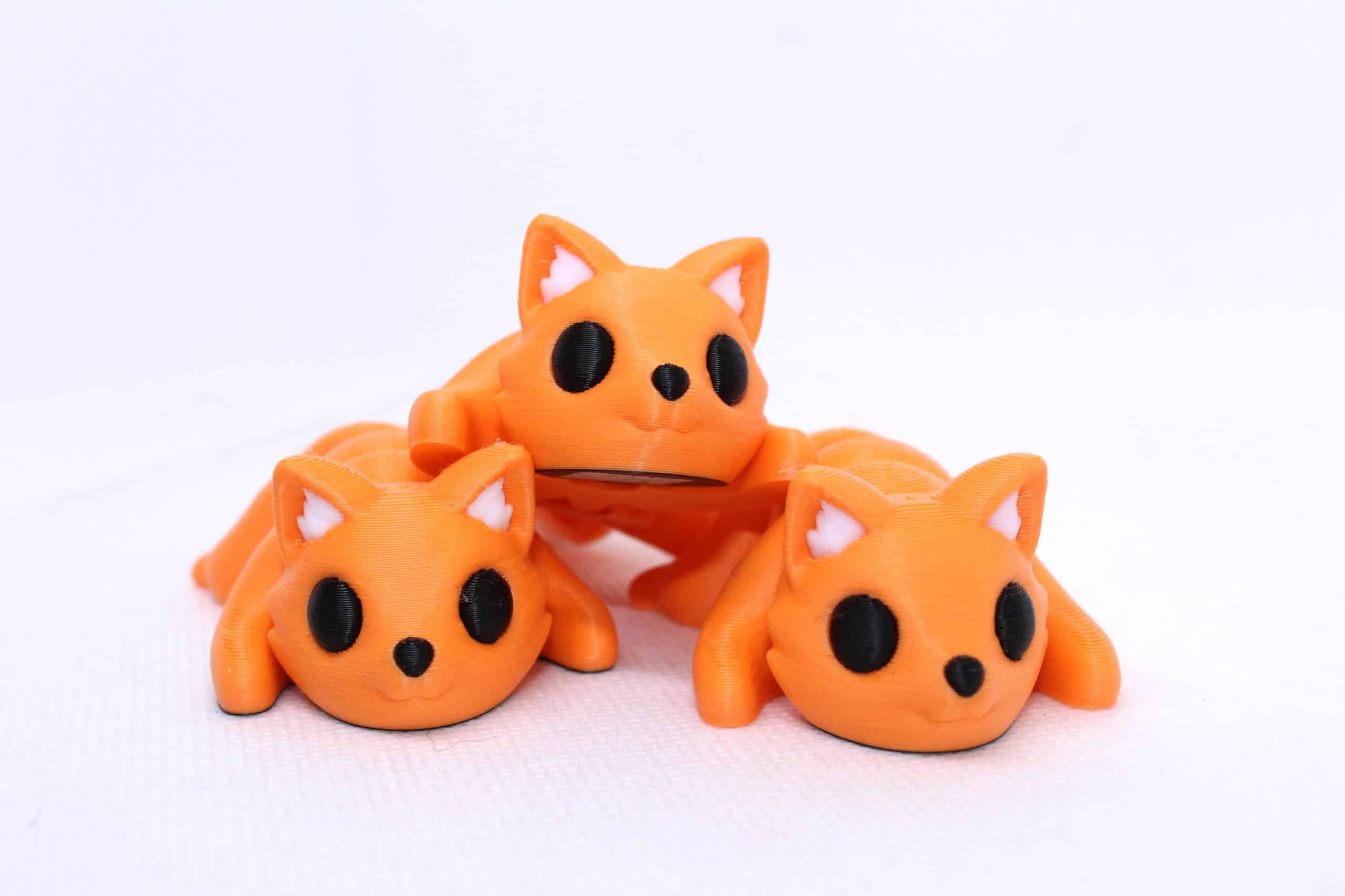 Flexi Baby Fox Keyring
