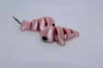 Flexi Baby Narwhal Keyring Pink Silk