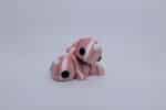 Flexi Baby Narwhal Keyring Pink Silk