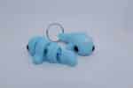 Flexi Baby Narwhal Keyring Baby Blue