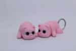 Baby Pig Keyring