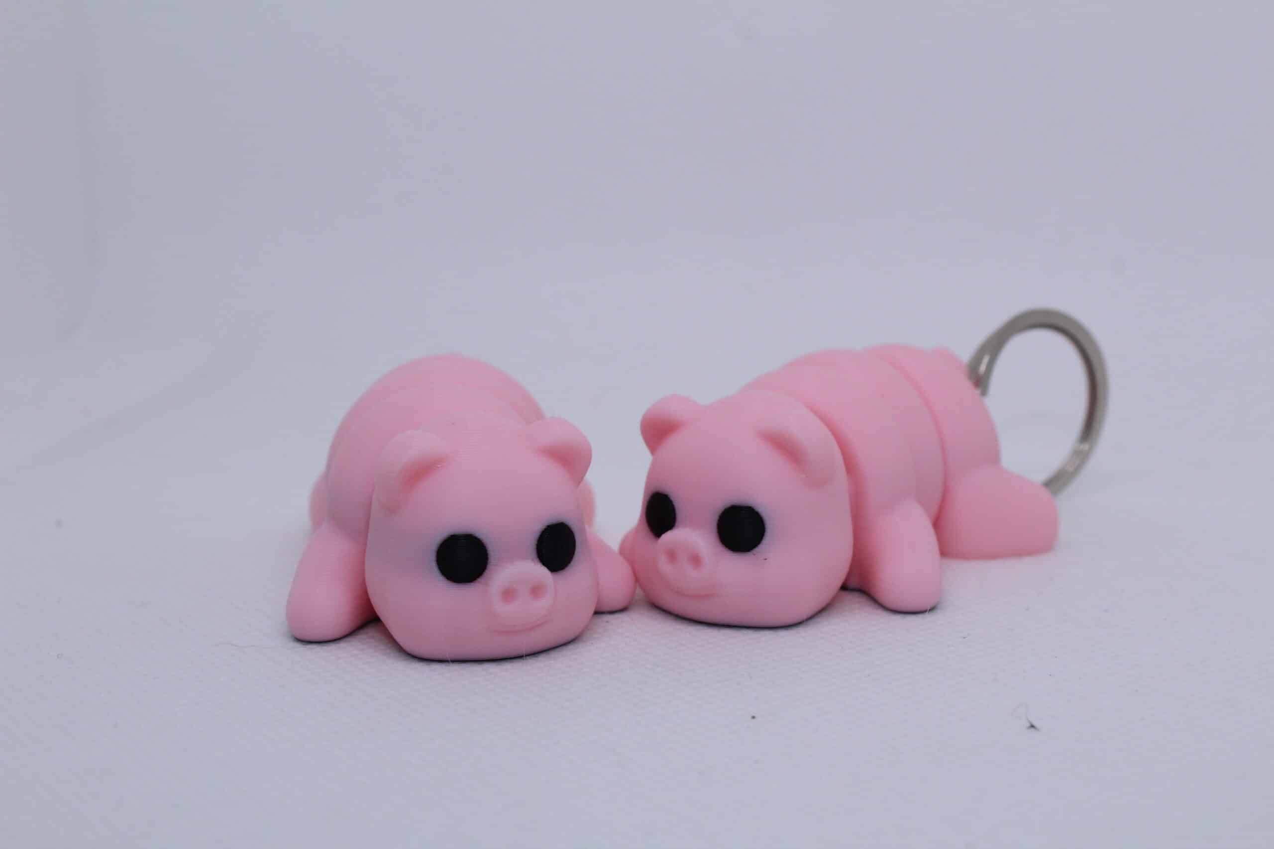 Baby Pig Keyring