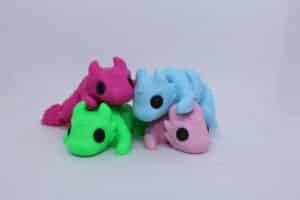 Baby Lucky Dragon Keyring