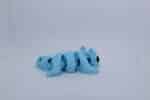 Baby Lucky Dragon keyring baby blue