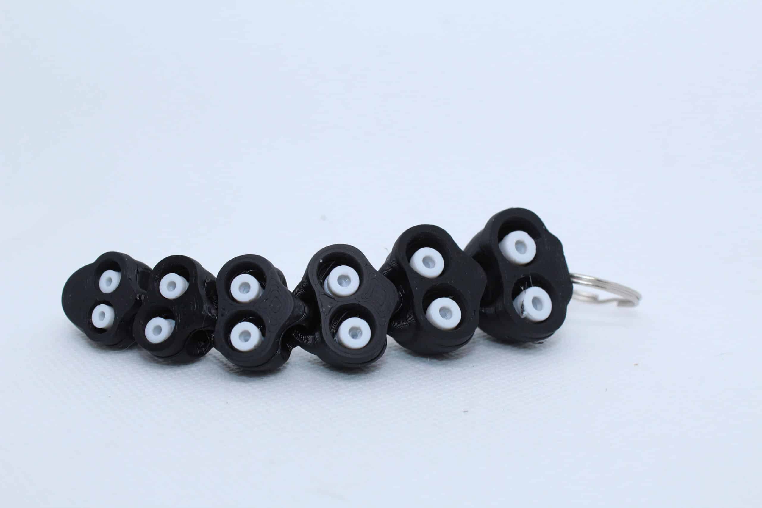 Octopus Tentacle Black White