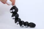 Octopus Tentacle Black White