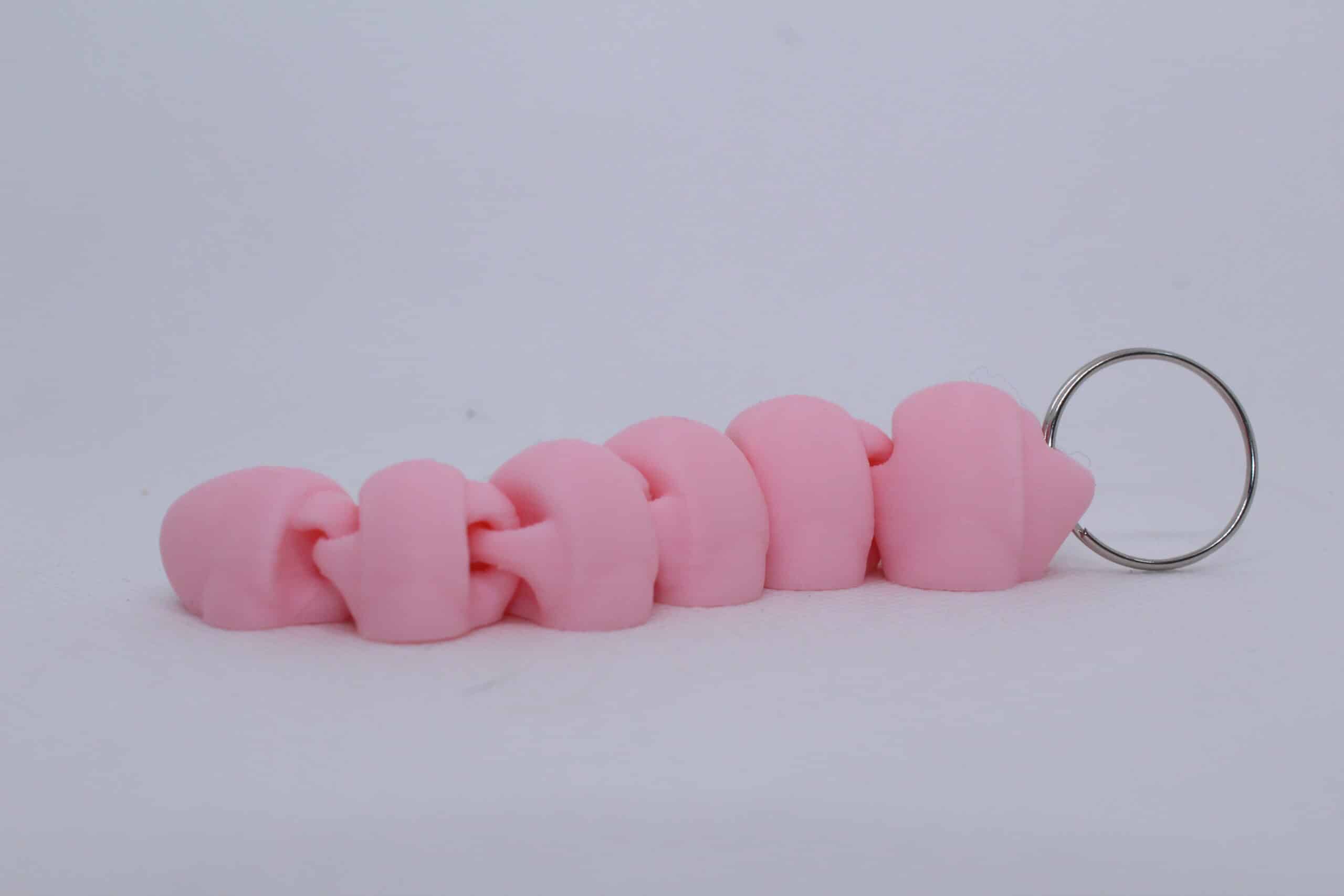 Pink Octopus Tentacle white Sucker