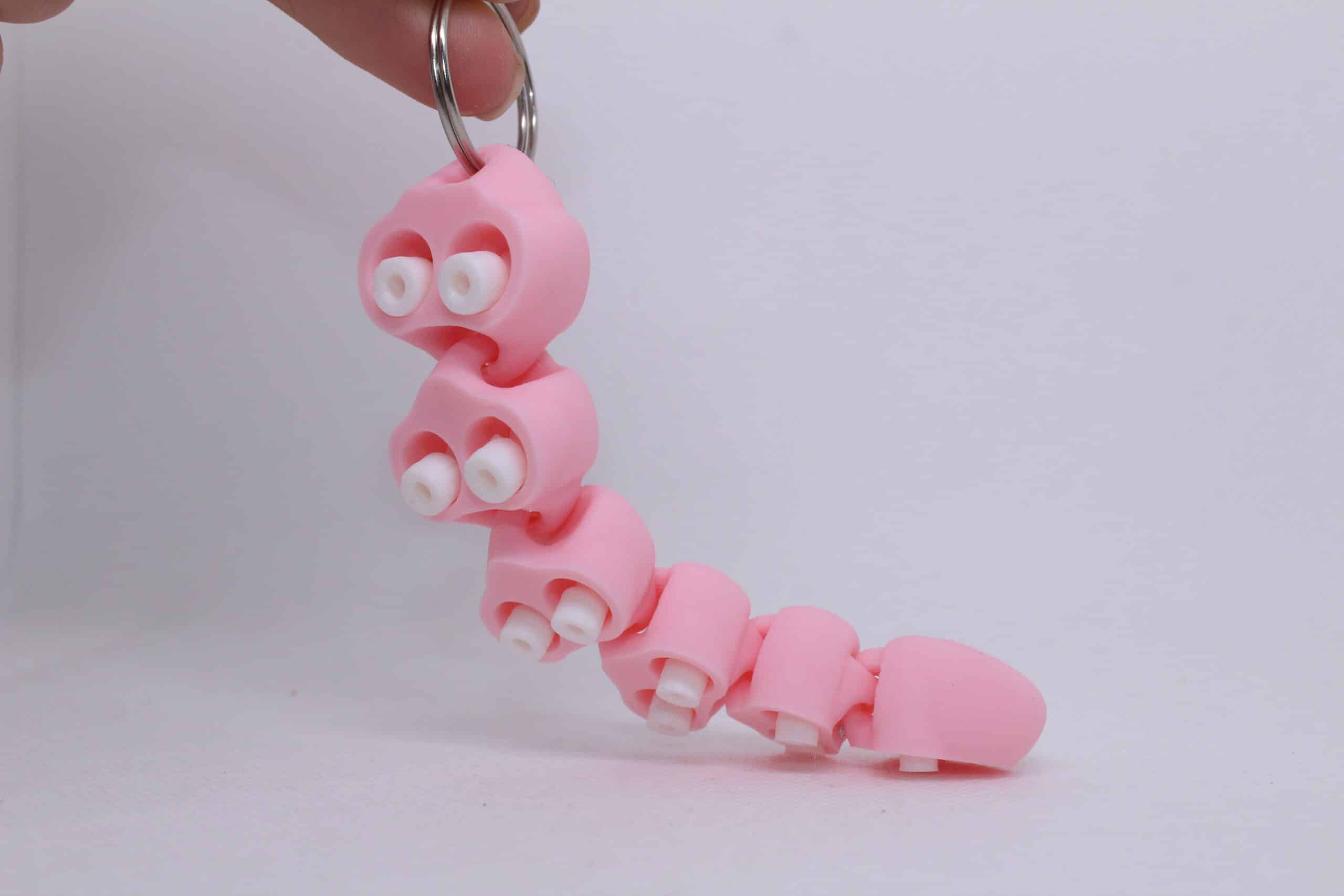 Pink Octopus Tentacle white Sucker