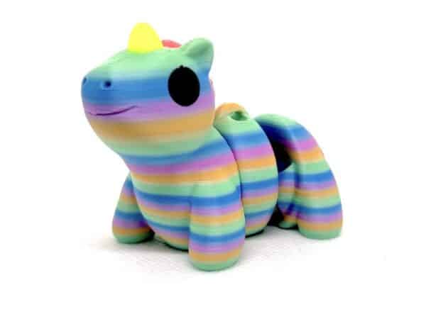 Pastel Rainbow Color Unicorn