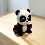 Panda with Pink Feet