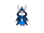 Wizard Bunny Blue Stars