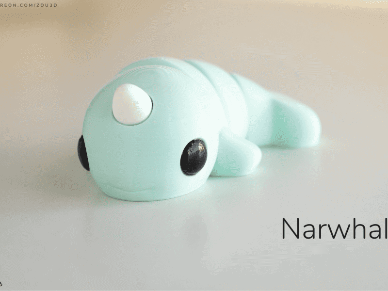 Narwhal Baby Blue