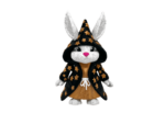 Wizard Bunny Gold Stars