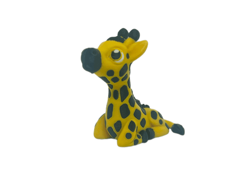 Giraffe with Yellow & Black