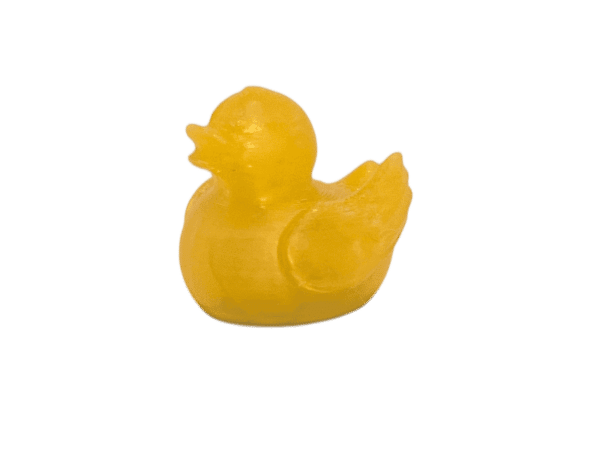 Orange Glass Duck