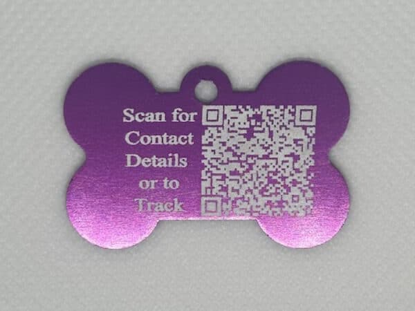 Pink Pet Tag