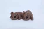 Flexi Puppy Keyring Brown