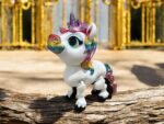 Flexi Pony Unicorn Whitel with Ombre Features