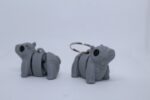 Baby Hippo Flexi Keyring