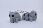 Flexi Elephant Keyring