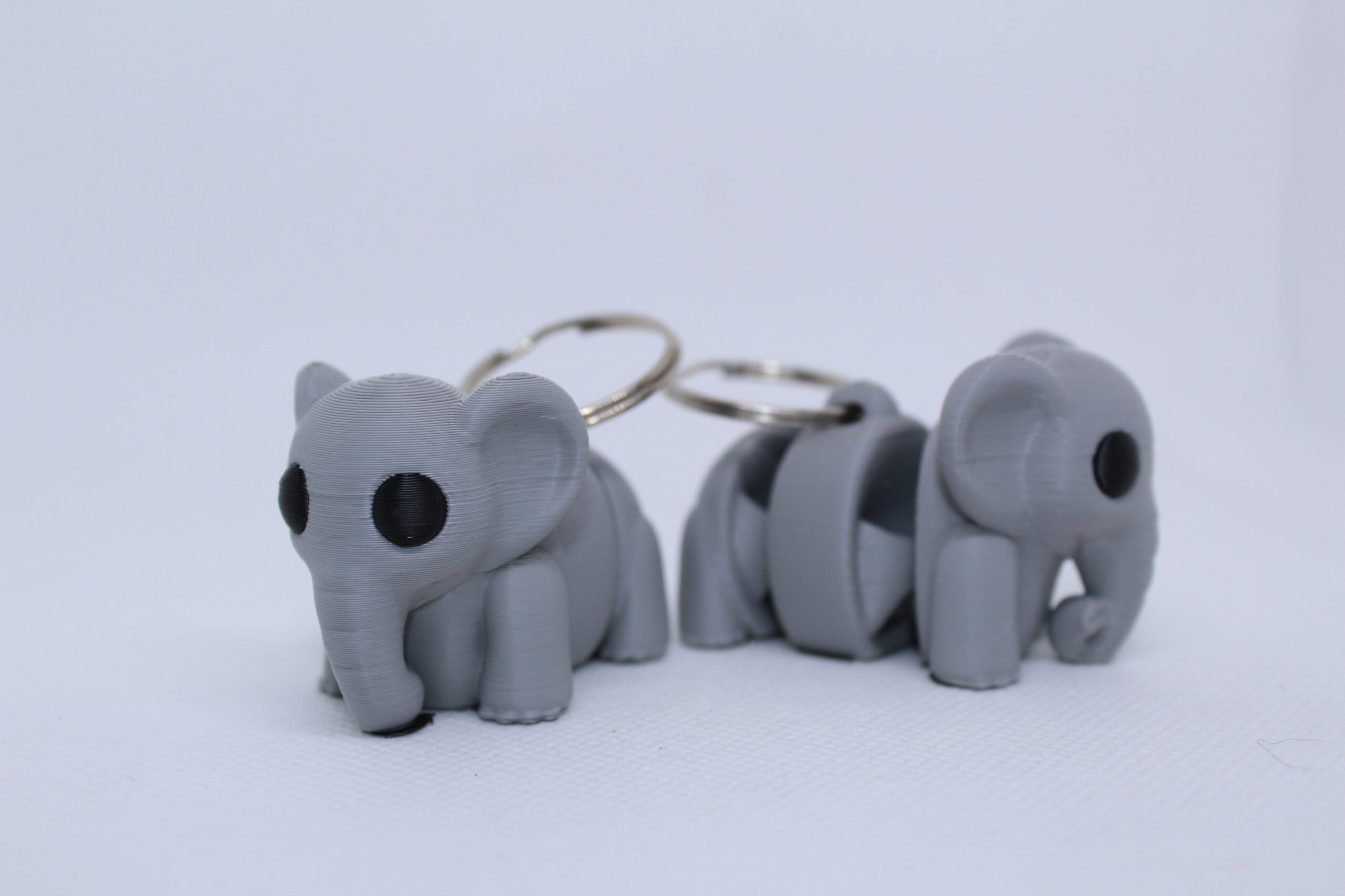 Flexi Elephant Keyring