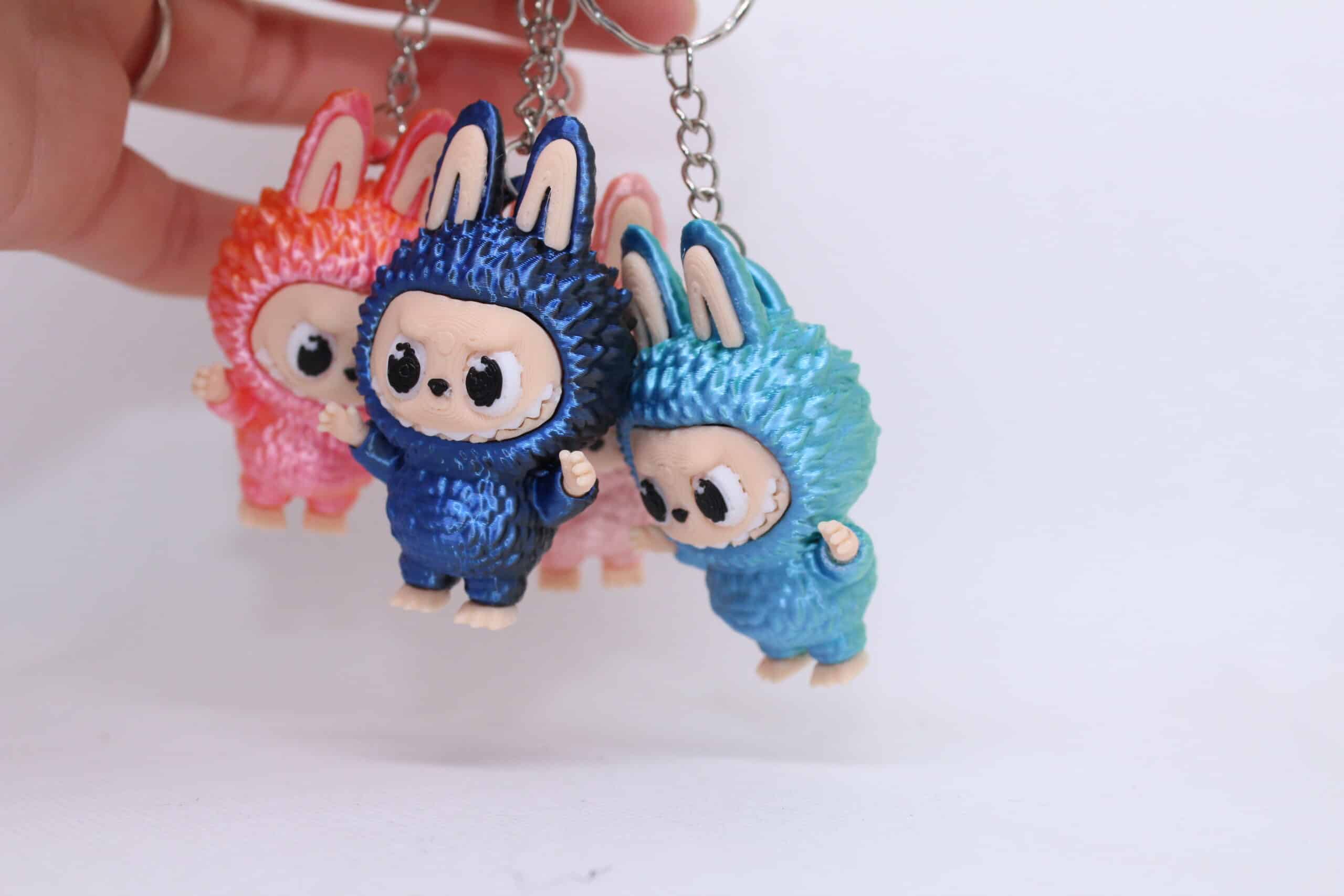 Silk Labubu Keyring