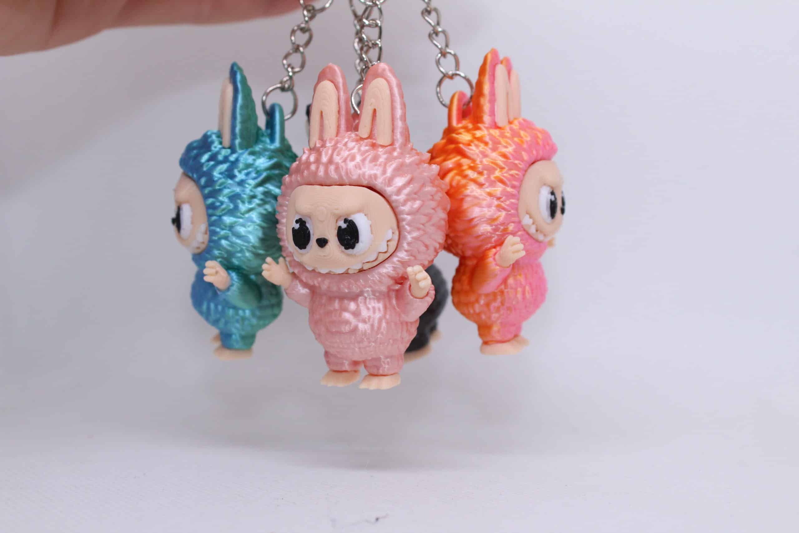 Silk Labubu Keyring