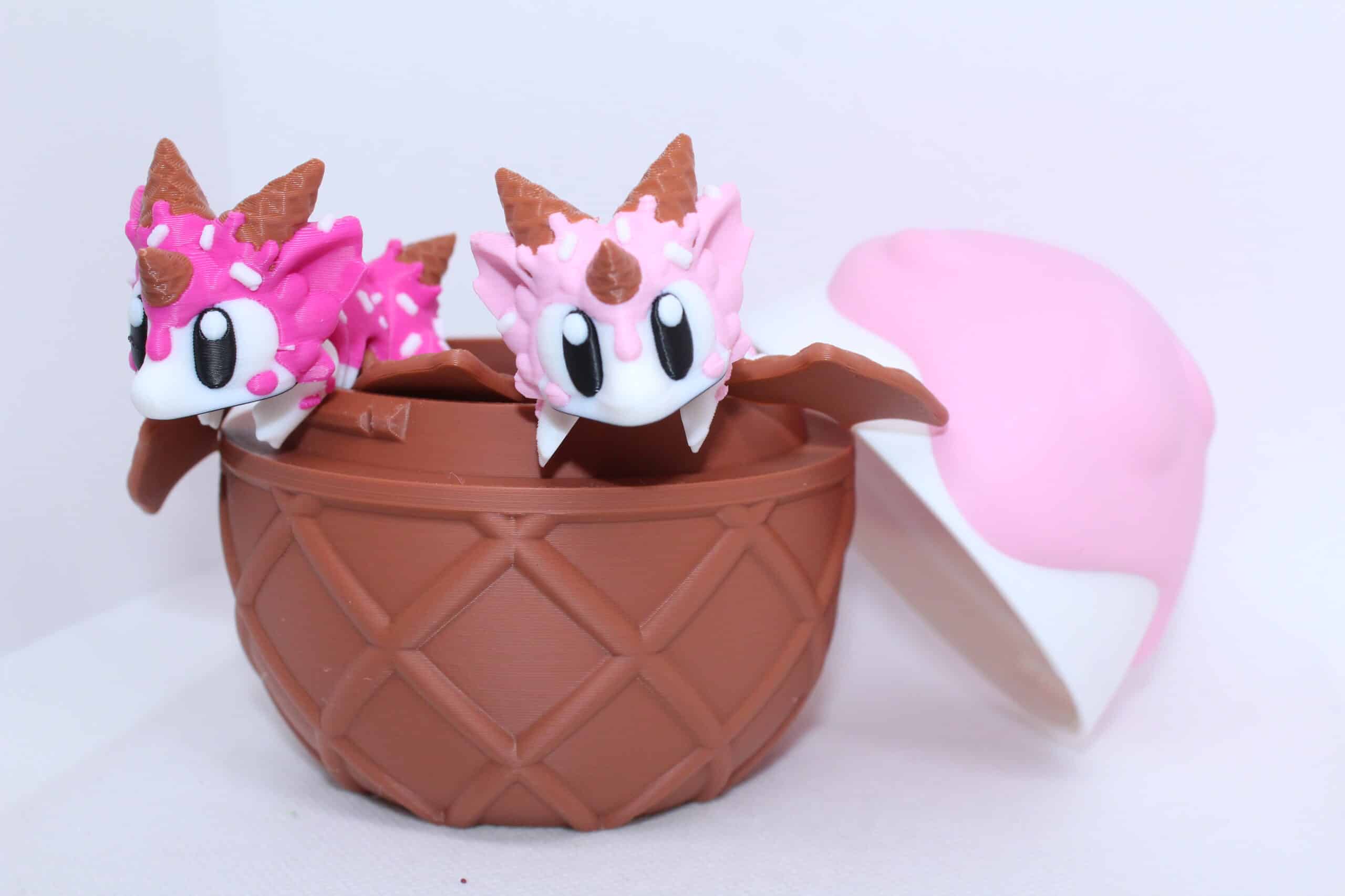 Mini Ice Cream Dragon Egg & Hatchlings - Image 2
